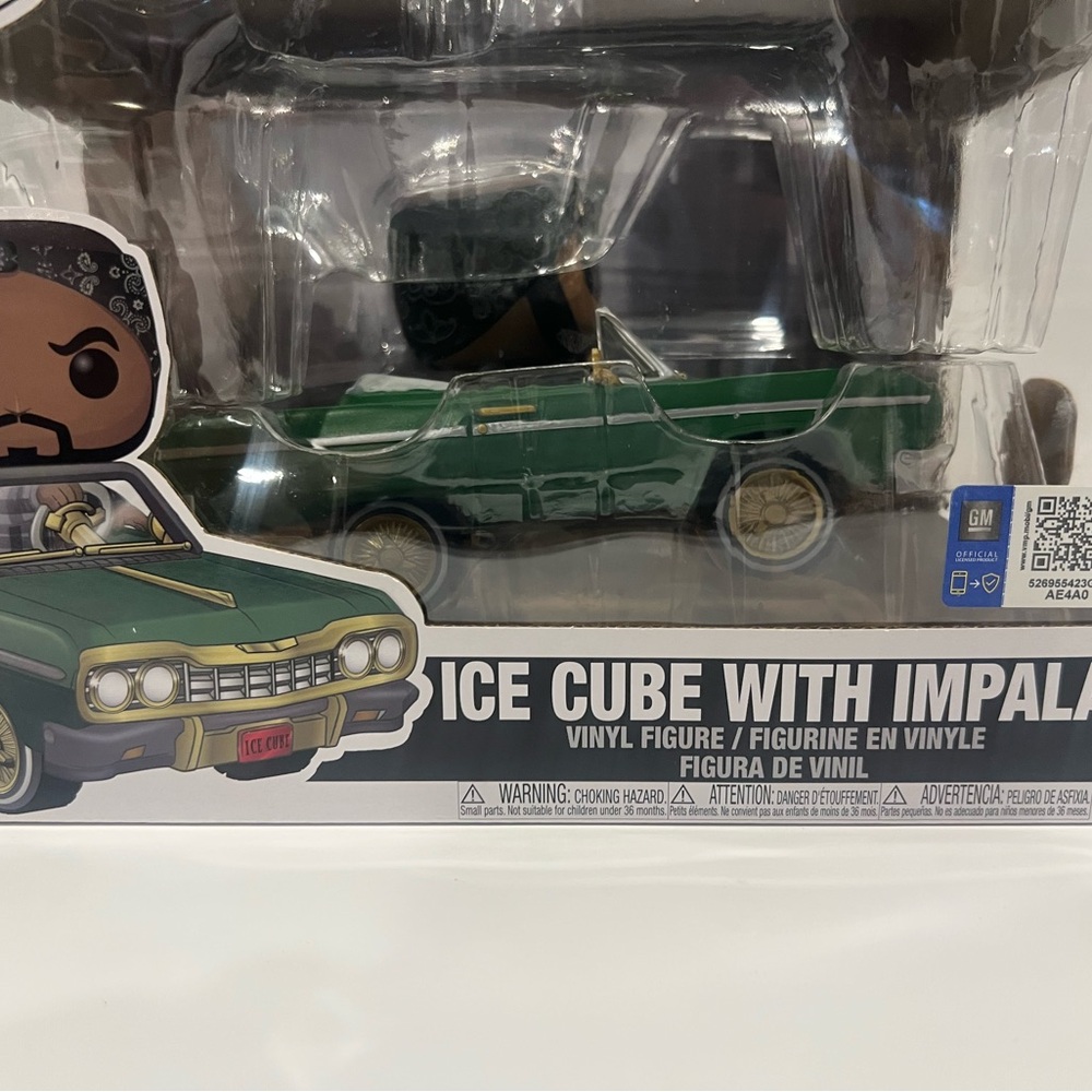 Ice Cube with Impala Funko Pop Pop Rides #81